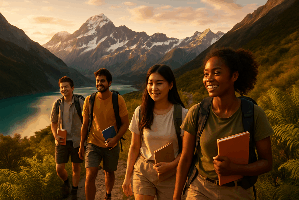 Study in New Zealand with adventure.